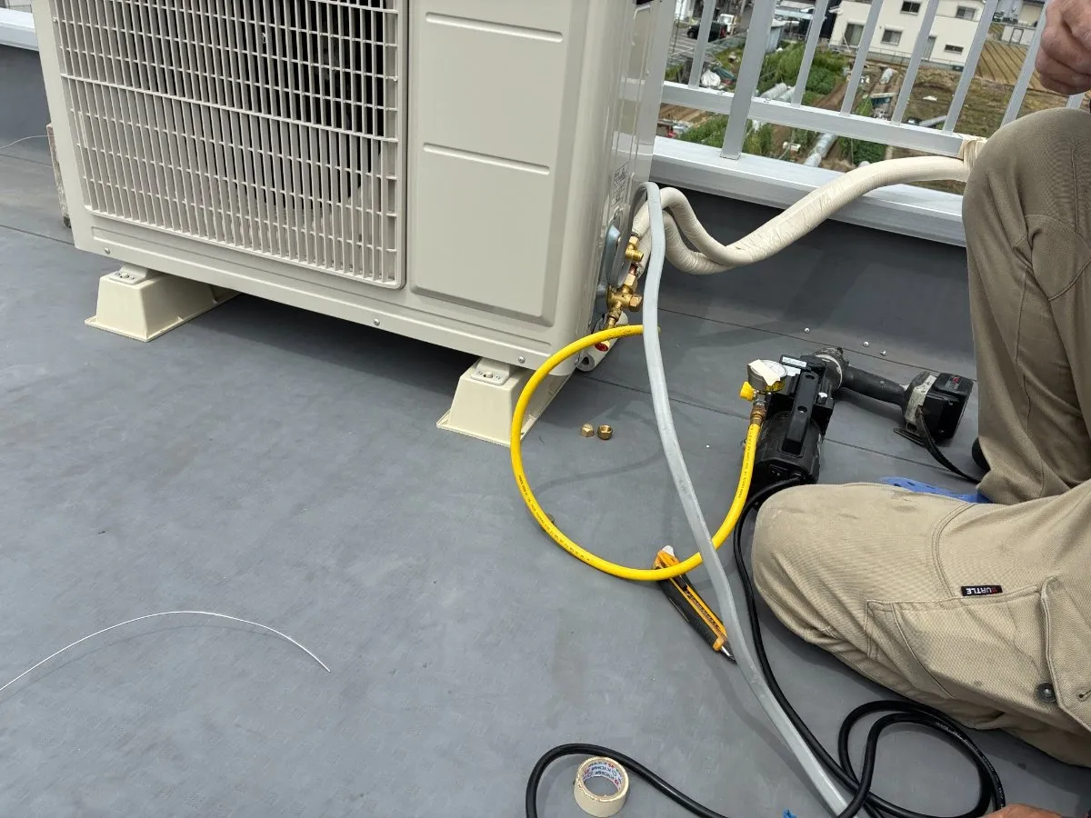 【エアコン　取付工事】