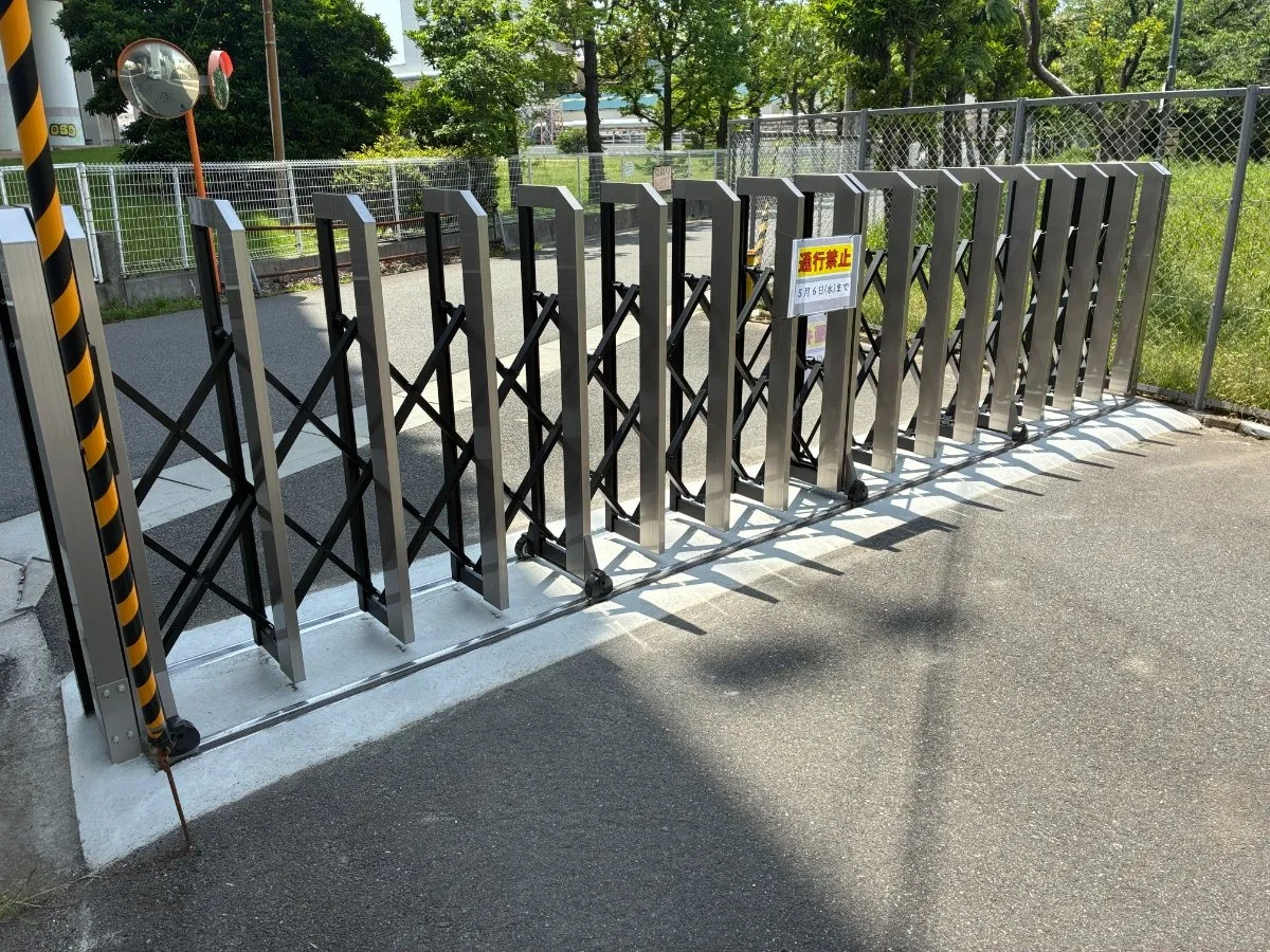 【ゲート設置完了】